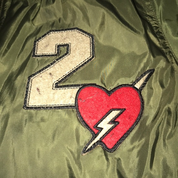 Green Bomber Jacket - Picture 5 of 7